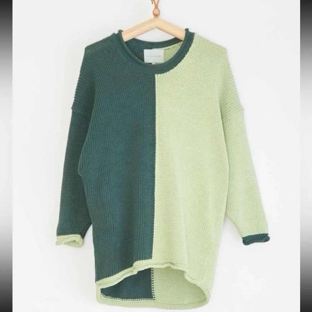 Aliya Wanek cotton Leal sweater - Picture 1 of 6